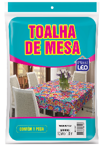 Toalha de mesa retangular