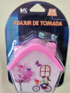 Abajour tomada casa